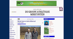 Desktop Screenshot of gam.athle.org
