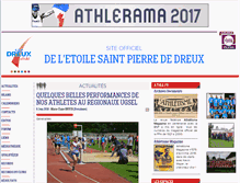 Tablet Screenshot of espdreux.athle.org