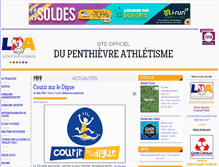 Tablet Screenshot of le-penthievre-athletisme.athle.org