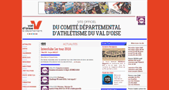 Desktop Screenshot of cdavo.athle.org