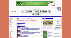 Desktop Screenshot of cda78.athle.org